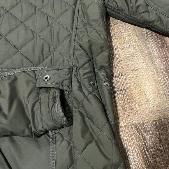 Ralph Lauren Polo Club Quilted Jacket - Olive Green - Men’s Medium - Picture 3 of 16